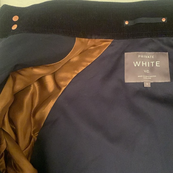 Private White VC The Ventile® Harrington - Midnight Navy Jacket - Size 3 (Small) - Picture 6 of 14